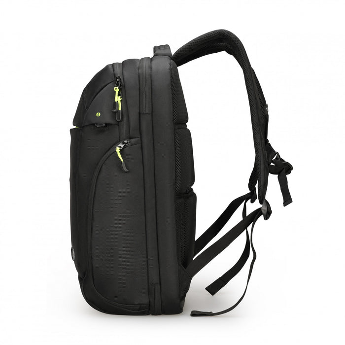 Sac a dos Swissdigital Java – Ordinateur portable 17\", chargement USB, protection RFID, capacite extra-large, anti-vol, SDD Finder