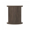 Alure Contemporary 20" End Table in Walnut | Table d’appoint contemporaine Alure 20" en noyer