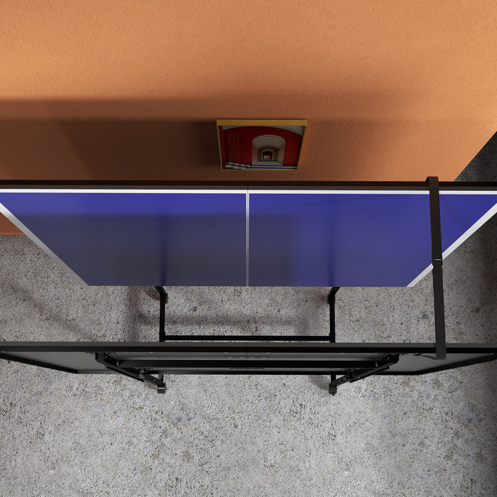 Soozier Table De Ping-pong, Ensemble De Tables De Ping-pong Pliantes, Bleu