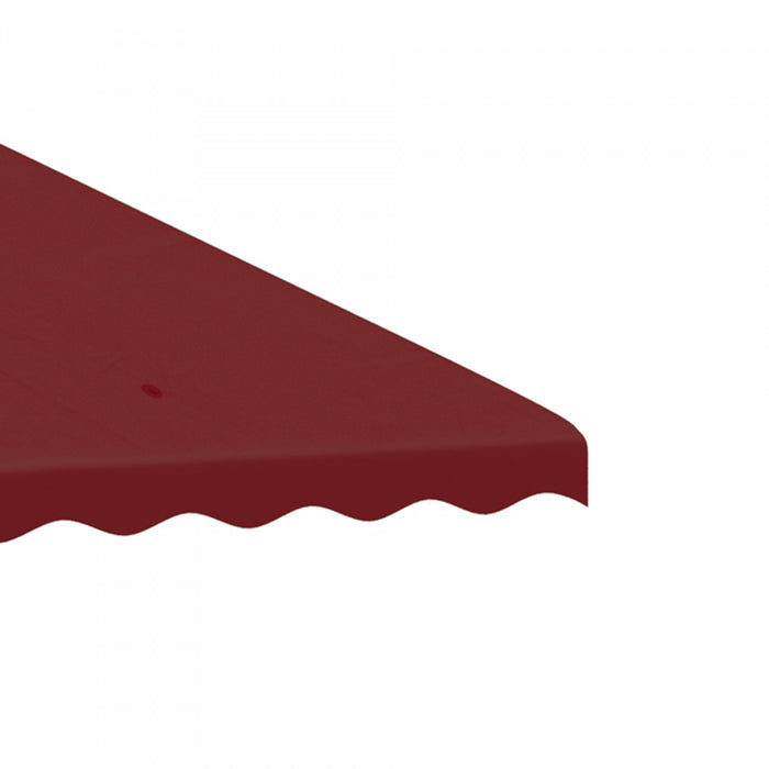 Outsunny Auvent De Remplacement Pour Tonnelle 10' X 10', 2 Niveaux, Rouge