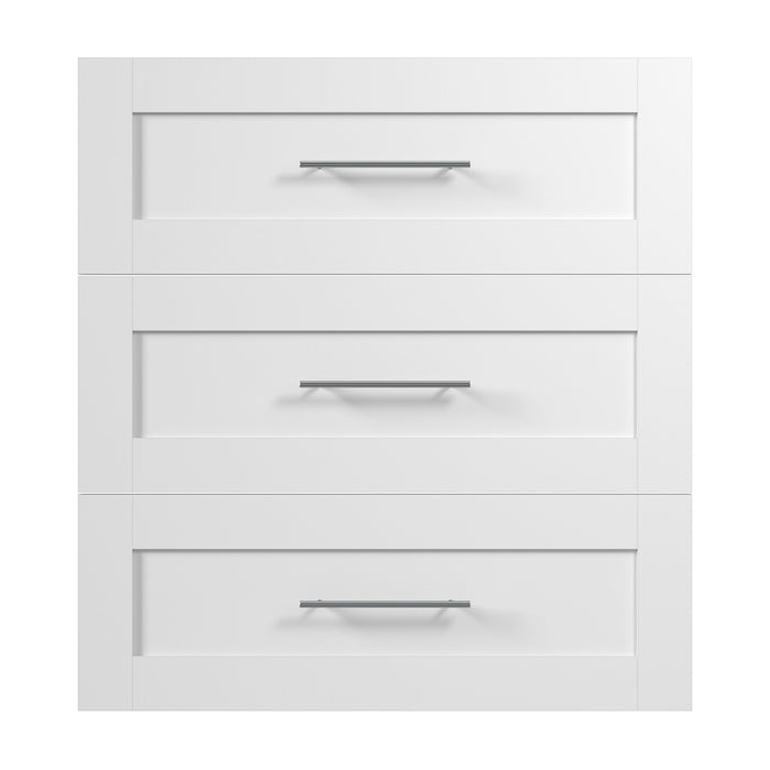 Ensemble de 3 tiroirs Pur de Bestar pour organisateur de garde-robe de 36 po (L) - blanc
