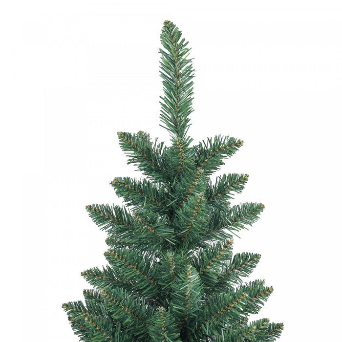 Homcom Arbre De Noel Artificiel De 6pi De Haut Avec Base En Acier, Vert