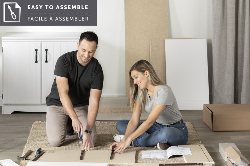 Garde-manger Axess - blanc solide