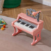 Costway 13 in Height Mini Keyboard Piano for Kids 25 Keys Electric Piano w/Music Stand & Microphone