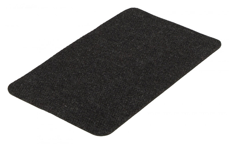 Tapis Interieur/Exterieur Hobnail Moderne 1'8\" x 2'7\" en Noir