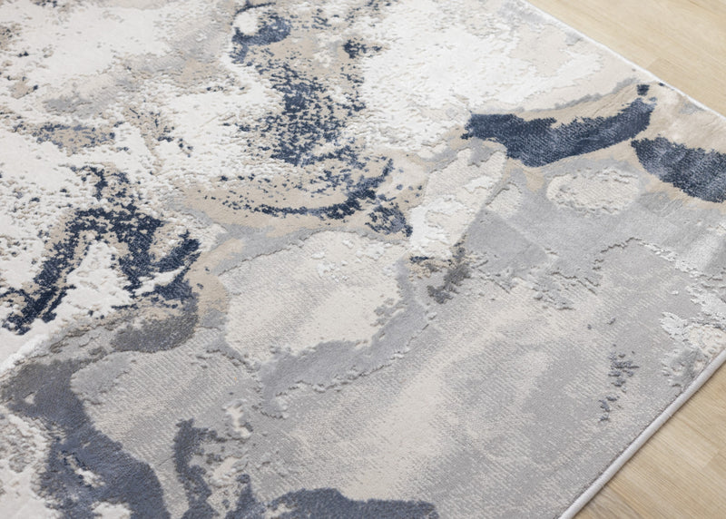 Carpette London à motif abstrait pour l'intérieur - 5 pi 3 po x 7 pi 7 po