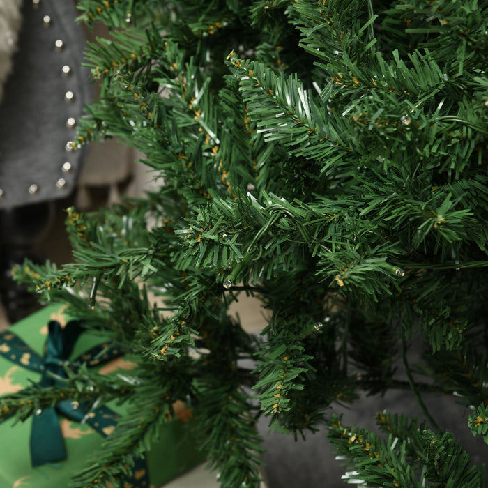 Homcom Arbre De Noel Artificiel De 7 Pieds 450 Lumieres Led