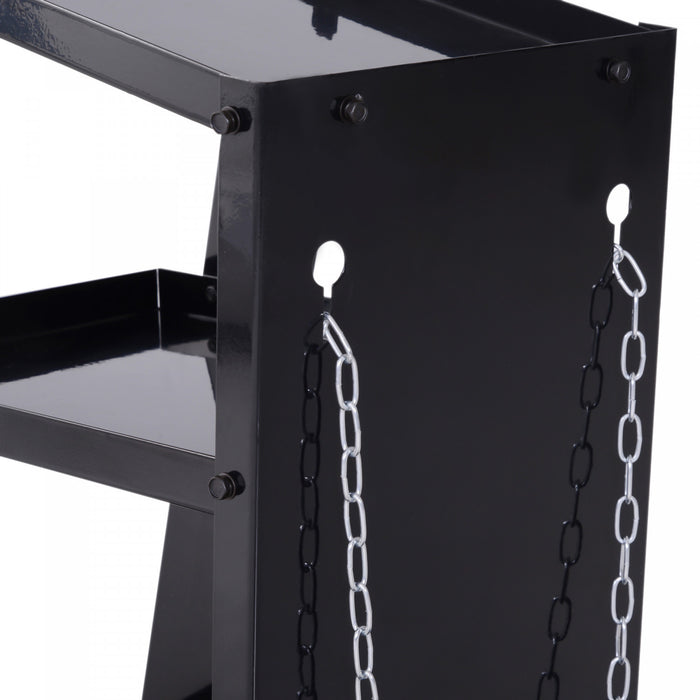 Durhand Chariot De Soudage De Garage A 3 Niveaux Avec Chaine De Securite