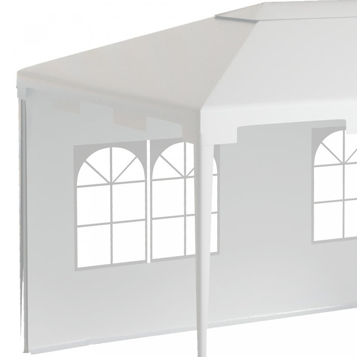 Outsunny Tente De Fete 10x13 Pi, Gazebo De Mariage, Auvent Impermeable