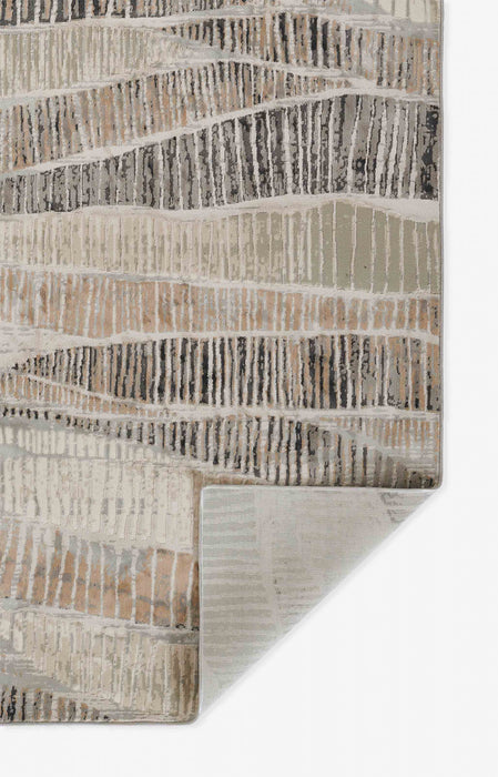 Tapis Contemporain Briar 7'9\" x 9'10\" en Gris