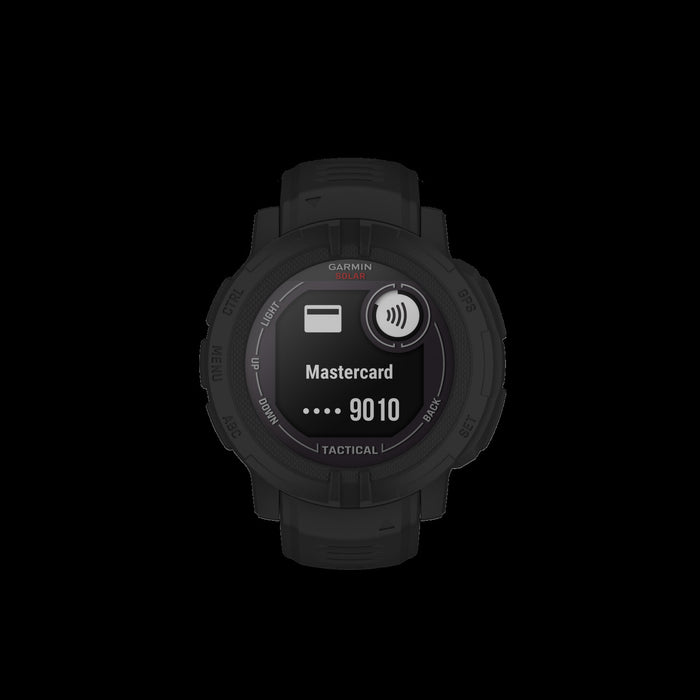 Garmin Instinct® 2 Solar Tactical Edition Montre Gps Intelligente - Randonnee Avec Support Multi-gnss - Noir