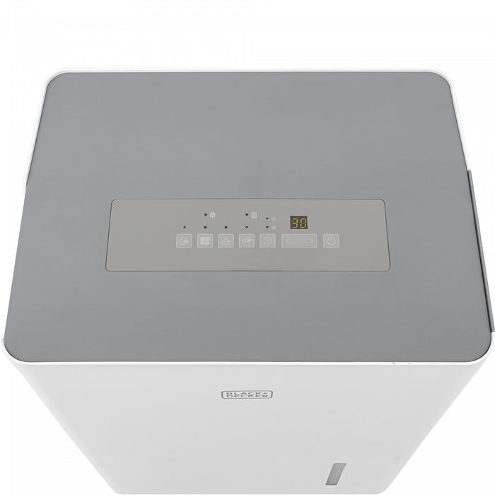 Deshumidificateur portatif BLACK+DECKER BDW serie, 22 pintes, BD22MWSA, blanc