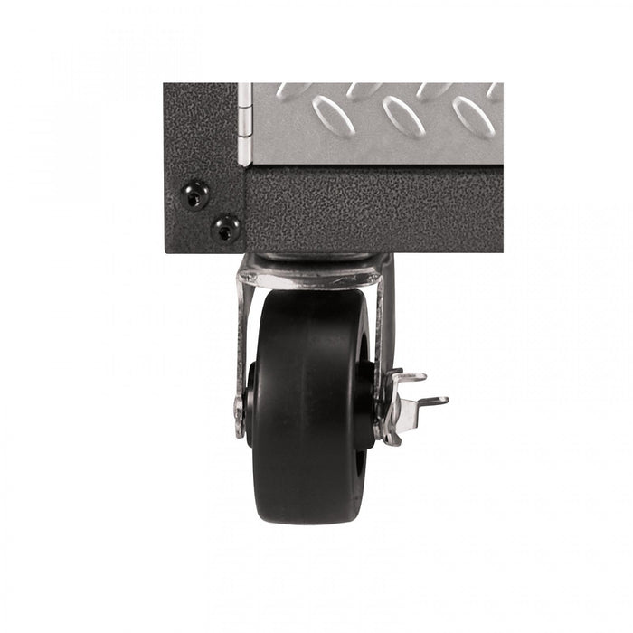 Ensemble de roulettes pour armoire modulaire GearBox de Gladiator - noir