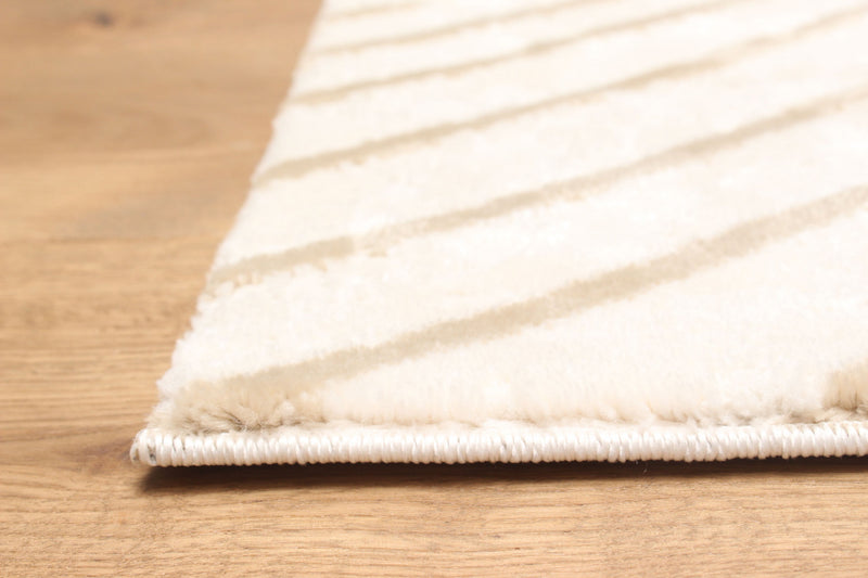Tapis Contemporain/Moderne Sienna 8'0\" x 10'0\" en Ivoire
