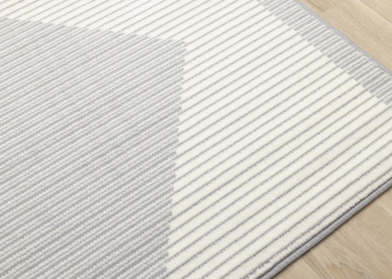 Carpette Florence à motif de diamants pour l’intérieur - 4 pi 7 po x 6 pi 7 po