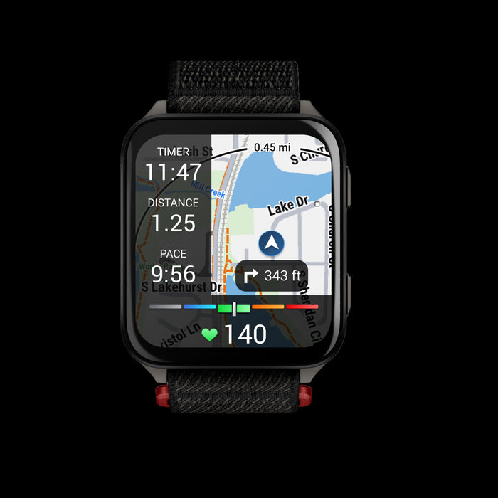 Montre intelligente Garmin Venu X1 noire grande - Accessoire de fitness, lentille en saphir AMOLED, cartes de golf, entraineur Garmin, score d'endurance, navigation TopoActive