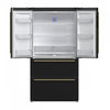 Forno Espresso Moena 36-inch French Door Refrigerator in Black, 19.2 cu.ft. - FFRBI1820-36BLK | Refrigerateur Espresso Moena de 36 po a portes francaises, noir, 19,2 pi³ – FFRBI1820-36BLK
