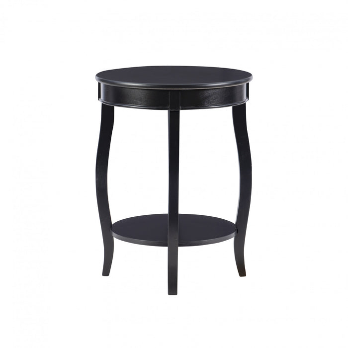 Table de fauteuil Rainbow - noire