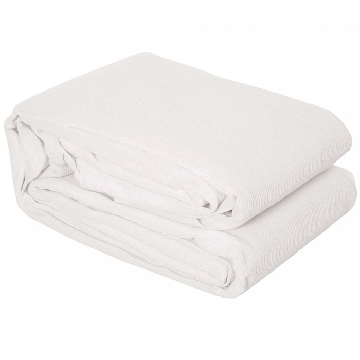 Voile D'ombrage Rectangulaire 4 X 6 M Toile Solaire Taud De Soleil Creme