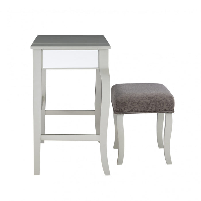 Ensemble de coiffeuse Harper - argenté