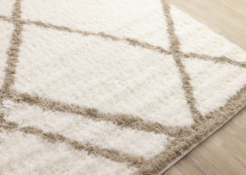 Carpette à poil long douce Taylor - 7 pi 10 po x 10 pi 6 po