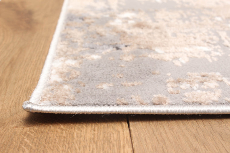 Tapis Contemporain/Moderne Bronte 5'0\" x 8'0\" en Taupe