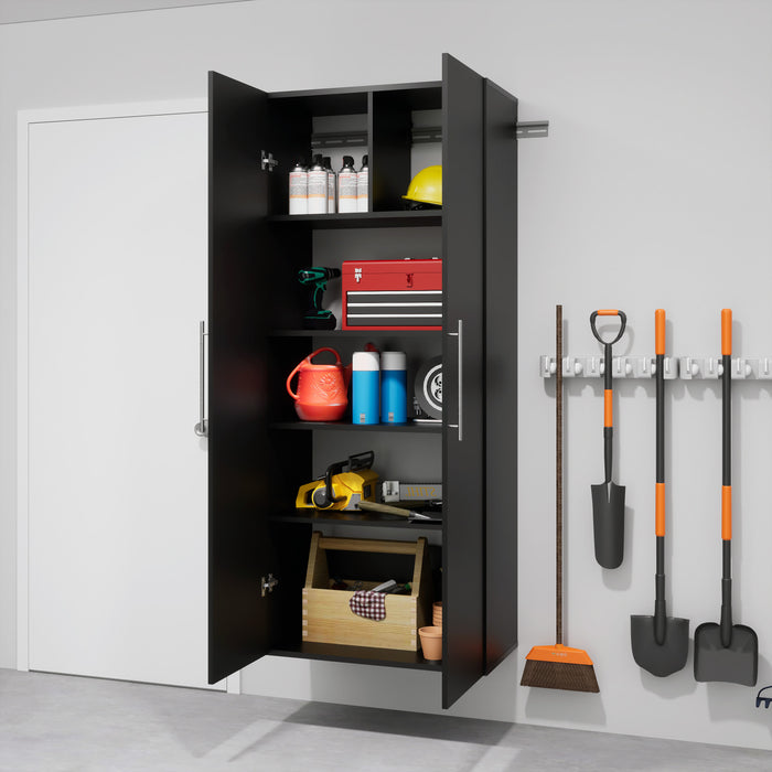 Hangups Armoire De Rangement De Garage 30 Pouces – Noir