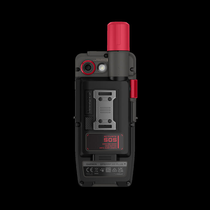 Garmin GPSMAP H1i Plus Satellite Handheld avec inReach - Communicateur d'aventure, messagerie SOS, controle vocal, reseau Iridium mondial, partage LiveTrack