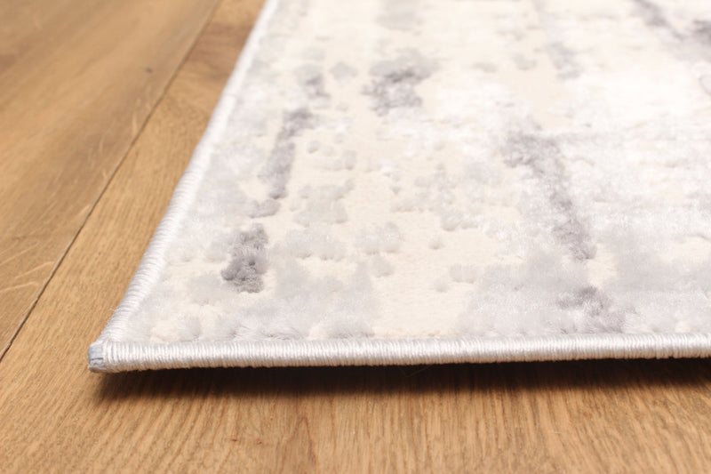 Tapis Contemporain/Moderne Juniper 5'0\" x 8'0\" en Gris