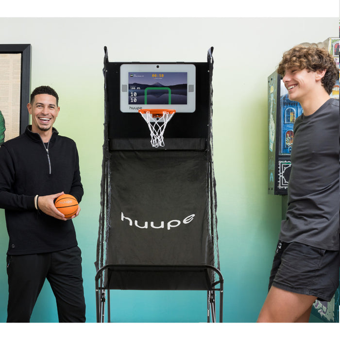 Console de jeu Huupe Arcade Smart Mini avec panier de basketball (systeme complet)