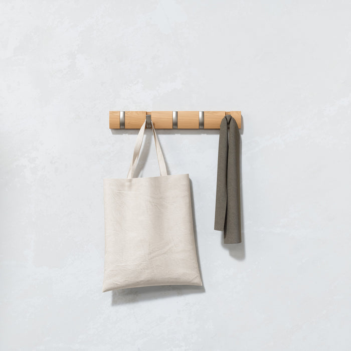 5 crochets muraux Flip de Umbra - naturels