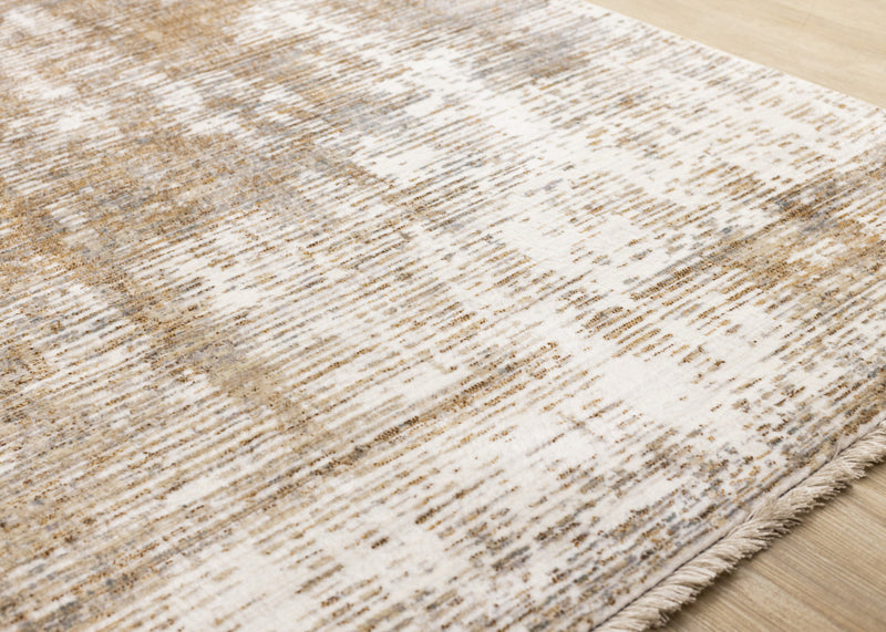 Tapis Sydney brun creme gris vieilli, 7'10\" x 10'2\"
