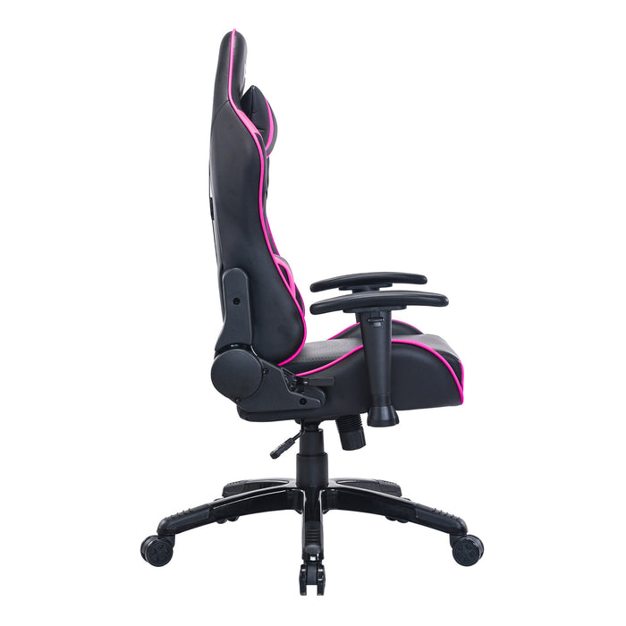 TygerClaw Fauteuil de Gaming a Dossier Haut pour un Confort Maximum (Rose)