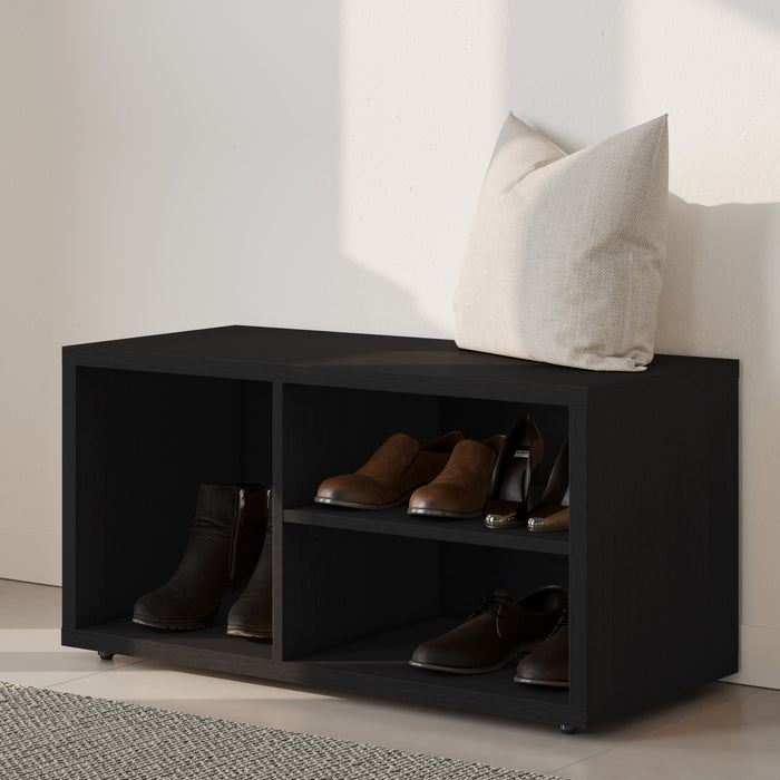 Banc de rangement Porto pour chaussures