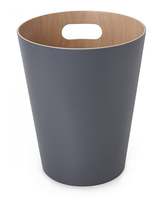 Poubelle Woodrow de Umbra - anthracite