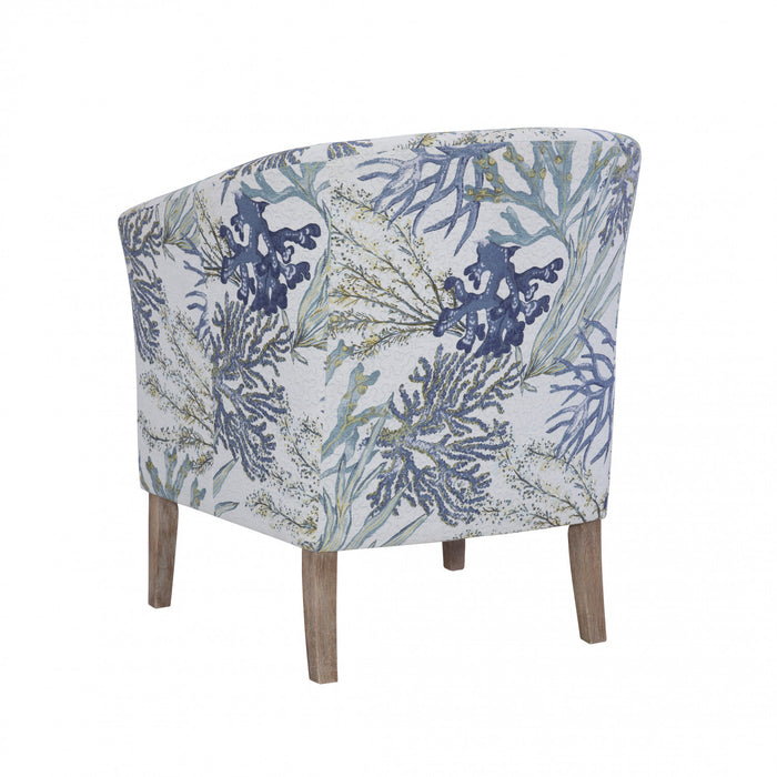 Fauteuil d’appoint Simon en tissu Oceanside - gris
