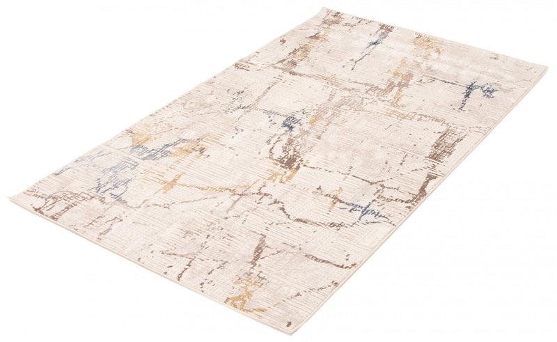 Carpette Jane ivoire - 5 pi 0 po x 8 pi 0 po 
