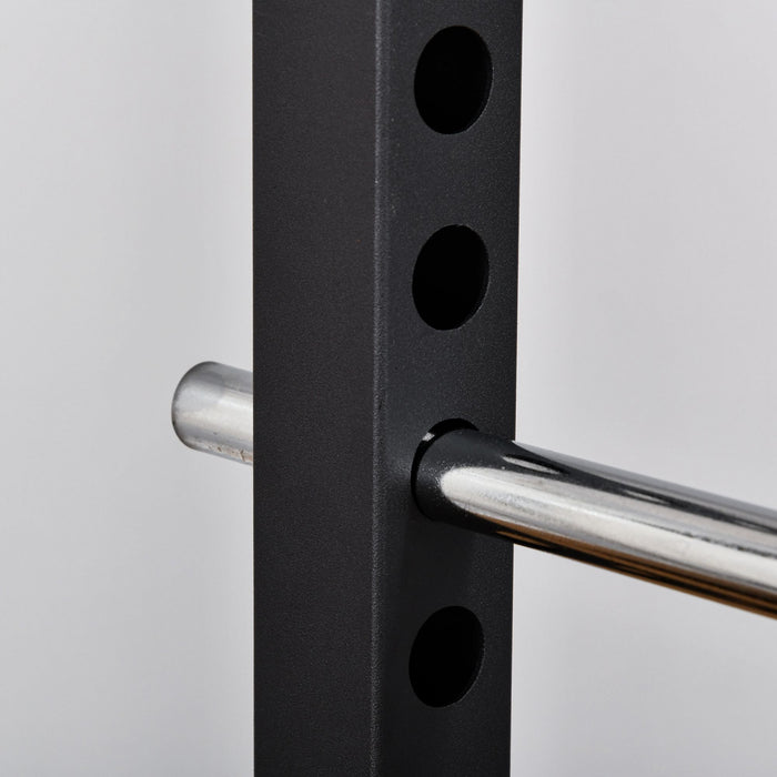 Soozier 800lbs Entrainement D'exercice De Cage De Rack De Tour D'alimentation Multifonction Robuste Station Musculation Avec Tige De Support Pour La Salle De Gym A Domicile