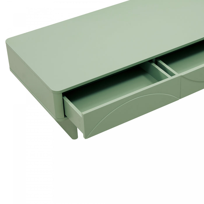 Table basse Ella Modern 47\" en vert sauge
