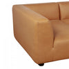 Lukas Contemporary Modern 118" Left-Facing 2-Piece Sectional Sofa in Camel | Canape sectionnel moderne contemporain Lukas 2 pieces, 118", oriente a gauche, couleur camel