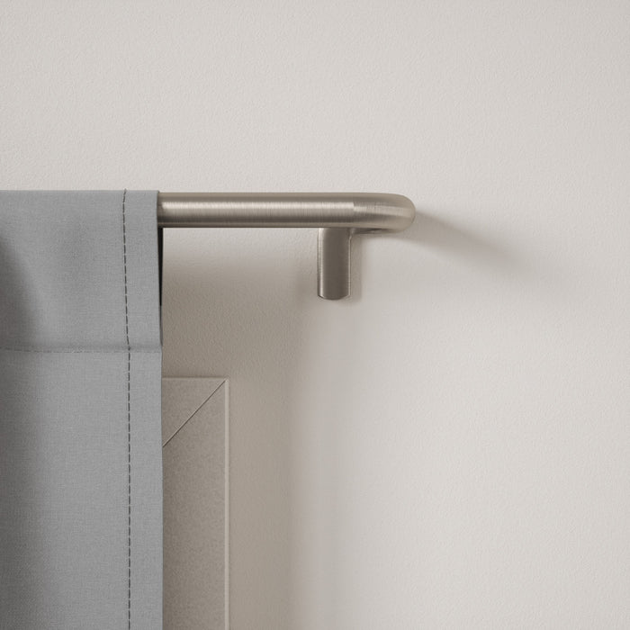  Tringle à rideaux coupe-lumière extensible Twilight de Umbra nickel mat de 3/4 po - 66 po à 144 po