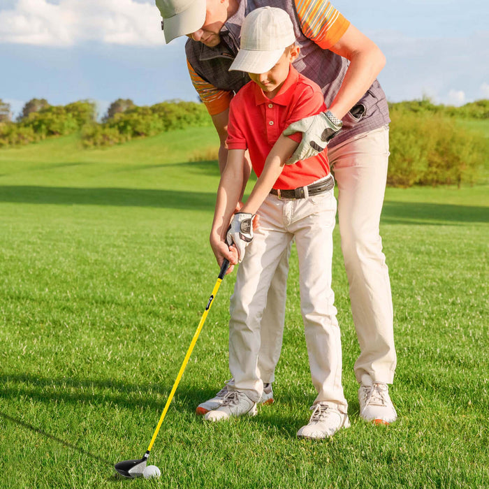 Ultimate Junior Golf Club Set Pour Enfants Comprend 165cc # 3 Fairway Wood Et # 7 Iron Yellow