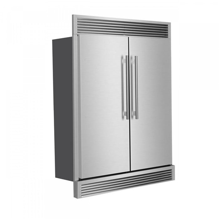 Refrigerateur convertible Forno Maderno de 60 po, 27,2 pi³, avec grille decorative – FFFFD1722-60SG