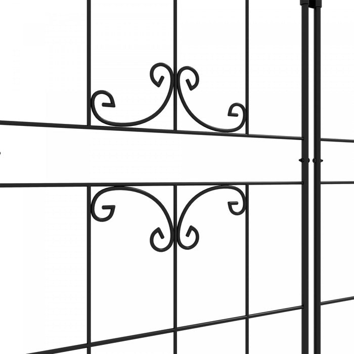 Outsunny 2 Treillis De Jardin Pour Plantes Grimpantes, Treillis Metallique