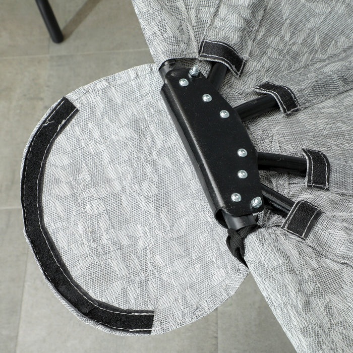 Outsunny Chaise œuf Suspendue , Chaise Balancoire Interieure Et Exterieure