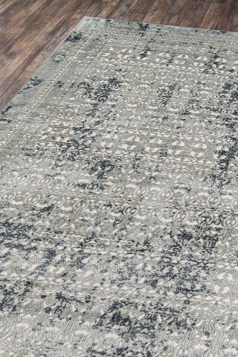 Tapis Traditionnel Mabel 5'1\" x 7'7\" en Vert