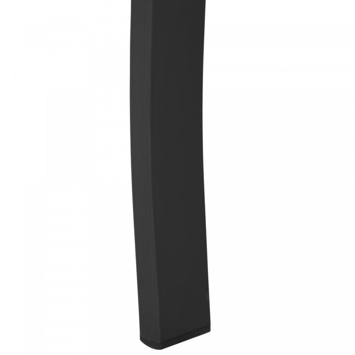Outsunny Banc D'exterieur 2 Places, Banc De Jardin En Metal, Noir