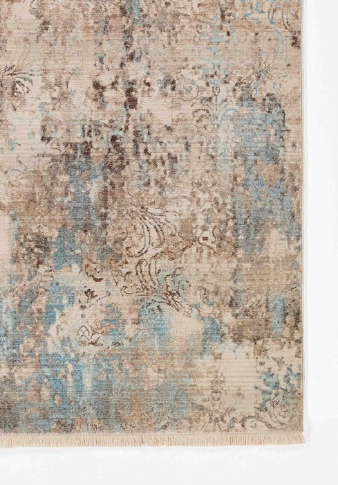 Tapis Traditionnel Malia 8'0\" x 10'0\" en Bleu