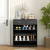 HOMCOM Entryway Shoe Cabinet with 2 Flip Drawers for 12 Pairs of Shoes
