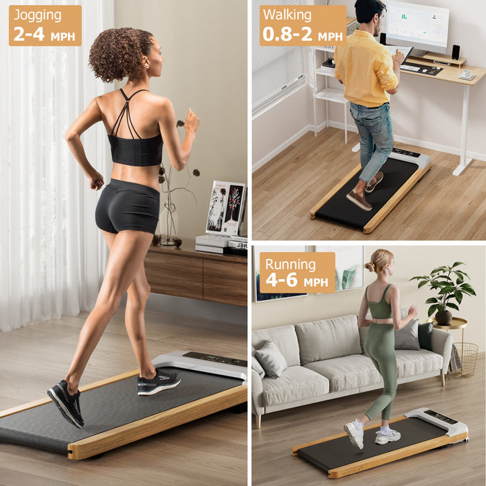 Tapis De Marche Sous Le Tapis Roulant Du Bureau Avec Telecommande Pour Affichage Led A Domicile / Bureau